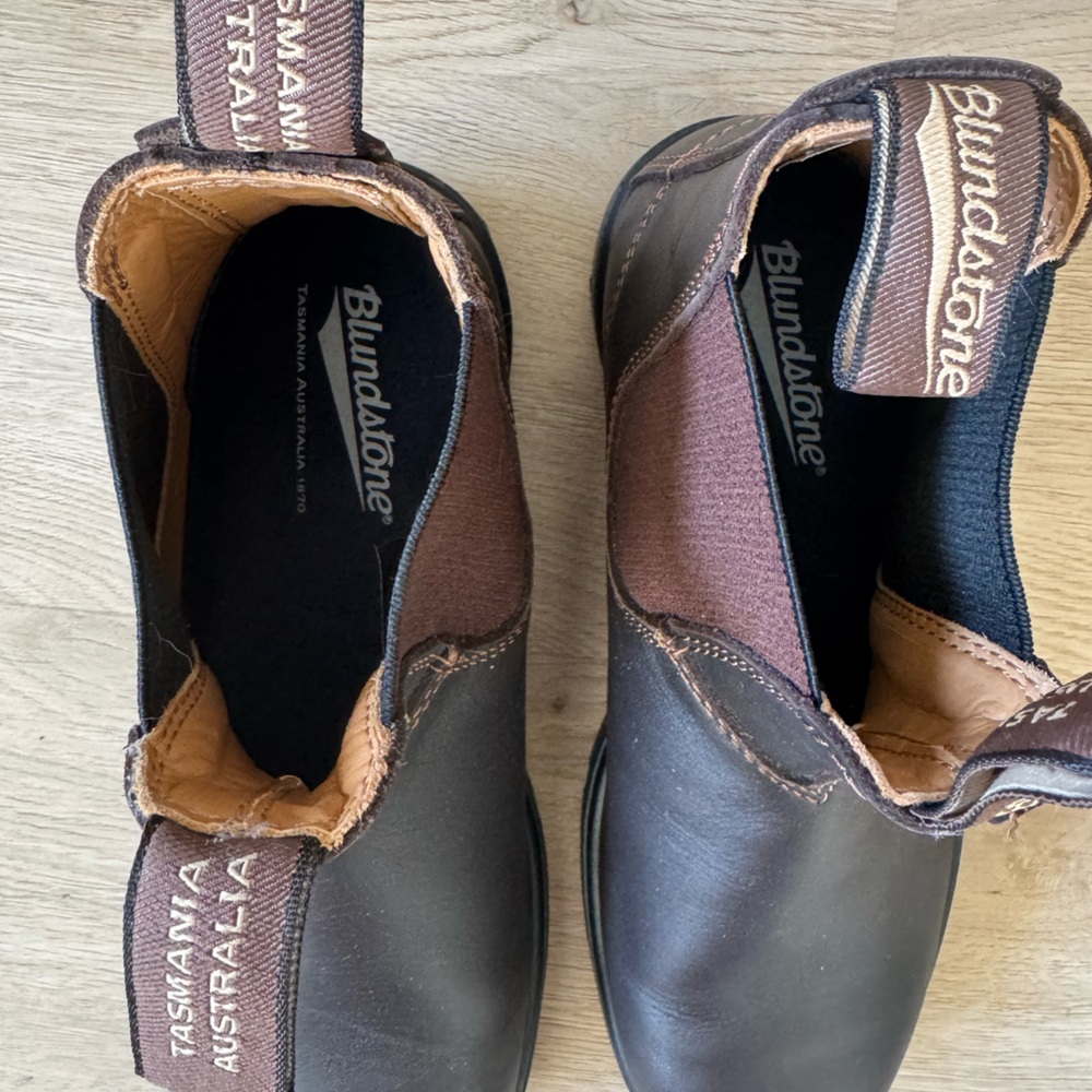 Blundstone Dark Brown Ankle Boots - Picture 4 of 5